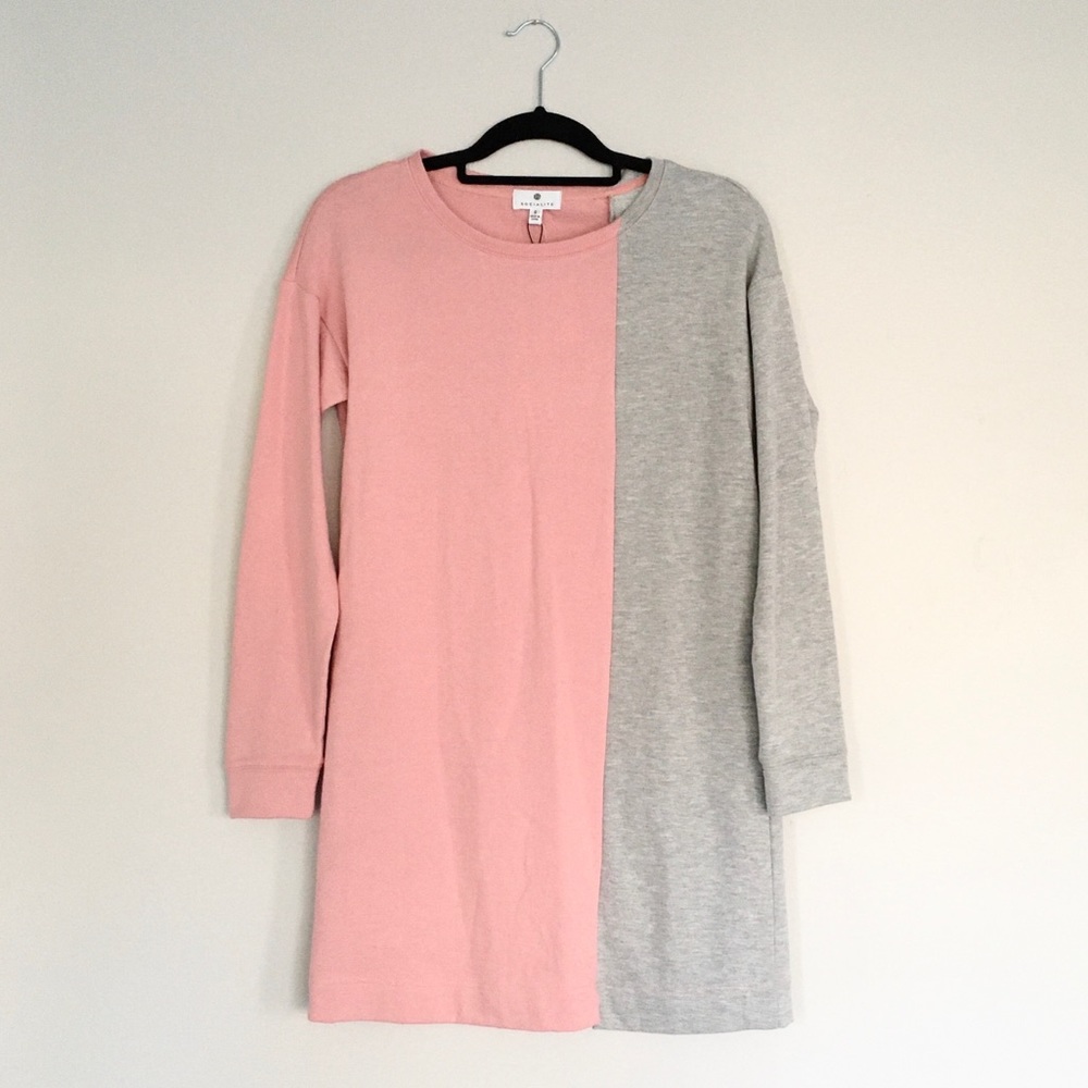 Nordstrom Socialite Two-Toned Sweater Dress S